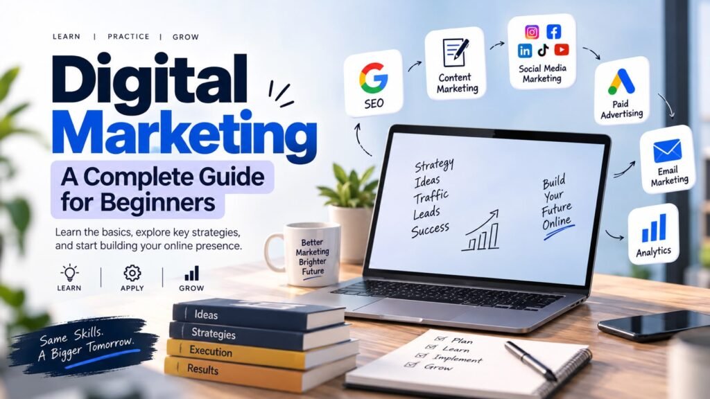 Digital Marketing: A Complete guide for biginners
